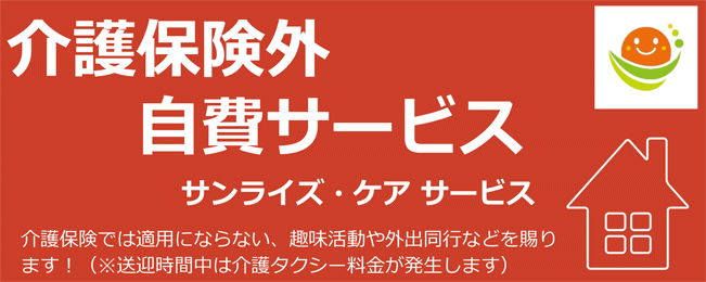 介護保険外　自費サービス